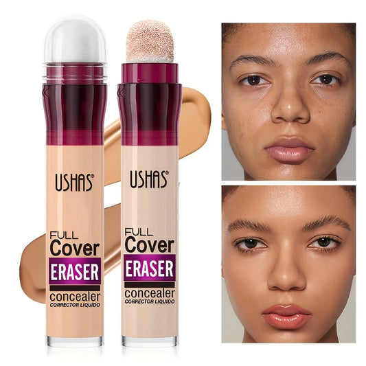 Sponge Head Liquid Concealer Long-Lasting Coverage for Dark Circles, Acne & Blemishes