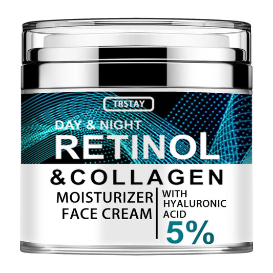 Collagen Retinol Hyaluronic Acid Face Cream Deep Moisturizing & Skin Renewal