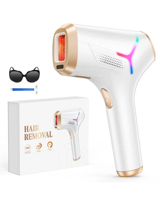 Totmizby 990,000 Flashes IPL Laser Hair Removal Device – Painless Permanent Hair Removal for Women & Men (Body, Face & Bikini)