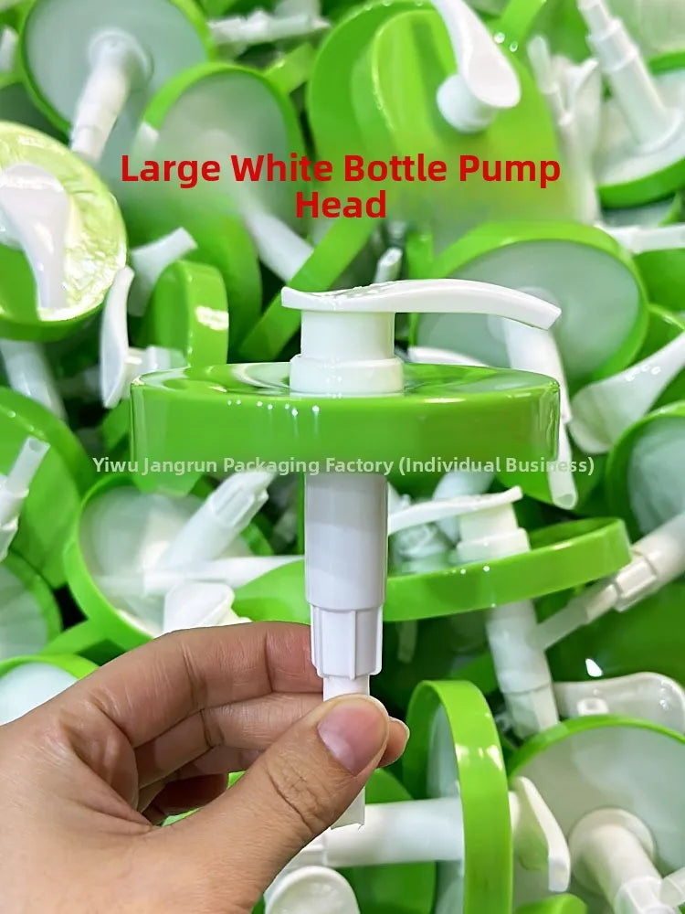 89/400 Big White Body Lotion Pump Head 550g/566g Wide Mouth Lid Cream Pressing Nozzle Body Milk Press Type Mouth
