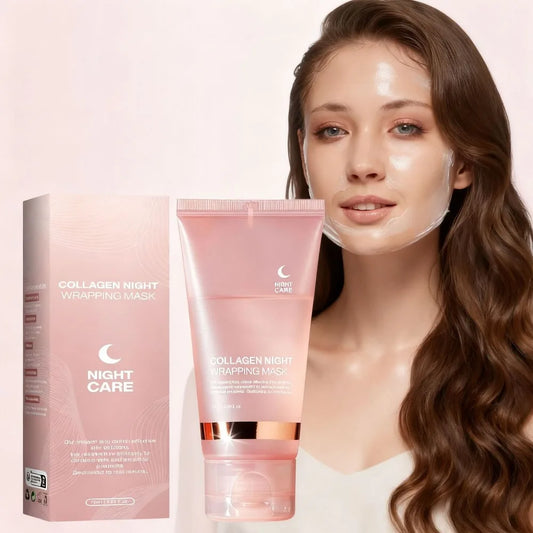 EELHOE Korean Night Collagen Sleep Mask – Firming, Hydrating & Glass Skin Overnight Face Mask (Unisex)