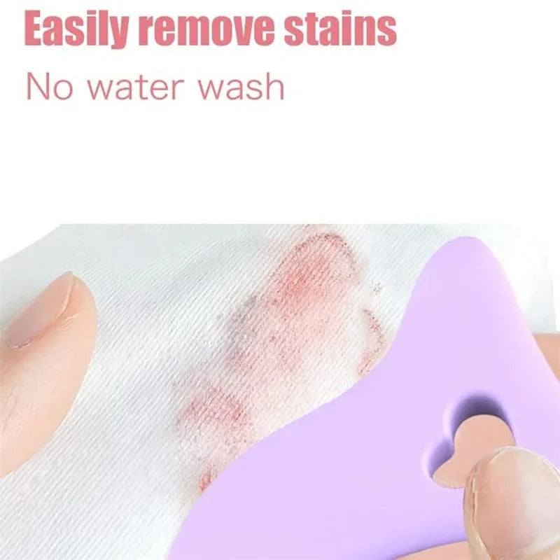 CNKESS 5-in-1 Multi-Functional Eyeliner Stencil – Silicone Wing Tips Makeup Aid for Eyeliner, Lips, Brows & Eyeshadow