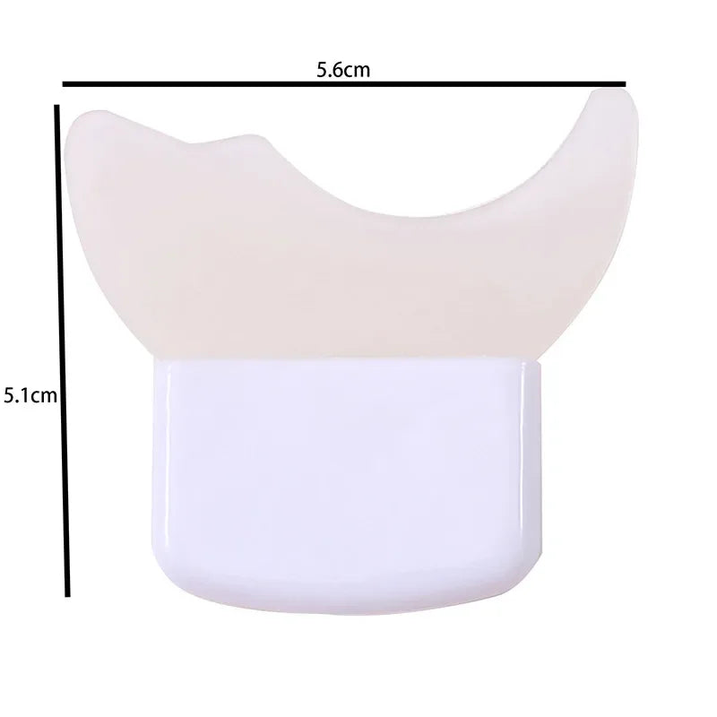 CNKESS 5-in-1 Multi-Functional Eyeliner Stencil – Silicone Wing Tips Makeup Aid for Eyeliner, Lips, Brows & Eyeshadow