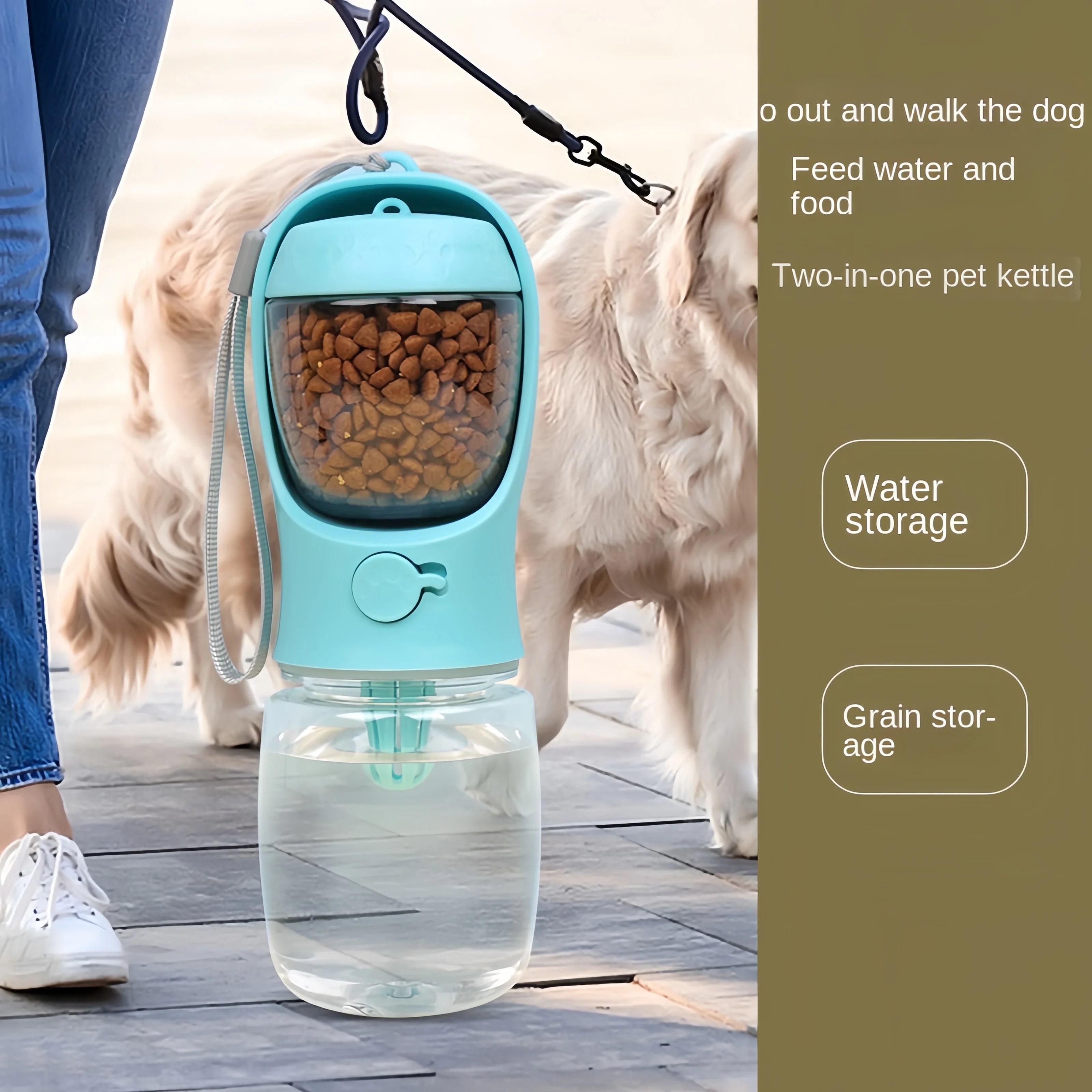 Portable Pet Water Bottle for Dogs & Cats